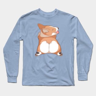 Cute Corgi Butt Long Sleeve T-Shirt